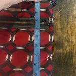 Michael Kors Red Blue Beige Geometric Print Crossbody W/ Adjustable Strap Photo 3