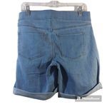 NYDJ  Roll Cuff Pull On Denim Stretch Shorts In Belle Isle Light Wash Size 2 Photo 2