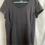 Duluth Trading Co Women’s XL Black Short Sleeve Spandex Blend Dress Photo 1