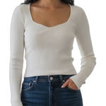Babaton  Long Sleeve sculpt sweetheart neckline Size Small A31 Photo 0