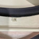 Women’s Long Sleeve Button Down Striped Henley Tee Blue & White Size Large NWOT Photo 5