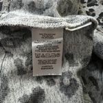 Loft Sleep Shirt Gray Black Pink Leopard Print Sweatshirt Long Sleeve Photo 6