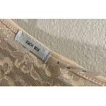 Urban Outfitters KIMCHI BLUE Lace V-Neck Short Sleeve Beige Top Photo 1