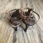 Banana Republic leather strappy snakeskin sandals Photo 2