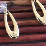 Nine West Gold Tone Drop Dangle Post Earrings Photo 2