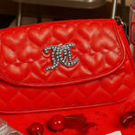 Juicy Couture Straight From The Heart Red Satchel NWT Photo 0