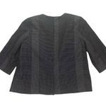 Eileen Fisher * Open Blazer Womens Size L Black Dot Corpcore Modern Luxury Staple Photo 1