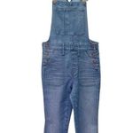 Madewell NWT Overalls Hewitt Wash Skinny Crop Denim Stretch Jeans Size Medium Photo 2