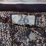 Free People  two faced snakeskin pants size 26 Photo 3