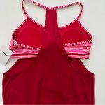 Nike  Red and Pink Striped Tankini Size M Photo 6