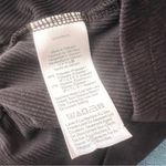 Madewell Brown Corduroy Tie-Front Faux-Wrap Top Size Medium Photo 9