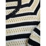Apiece Apart SARI CROCHET Cropped Sweater Size 2X XXL Nautical Photo 7