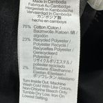 Madewell Size 25 Stovepipe High Rise Skinny Black Denim Jeans Moto NWT Photo 2