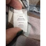 Altar'd State  Button Front Plaid Rayon Roll Tab Sleeve Light Weight Medium Shirt Photo 8