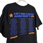 Billie Eilish  Graphic Short Sleeve Tour T-Shirt Size XL Hard Soft 2024 2025 Tee Photo 4