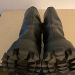 Schutz  women black leather rubber platform Juany boots size 10 Photo 7