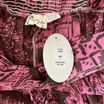 MAGAZINE Pink & Brown Palazzo Pants Photo 6