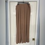 Cider  Rib Knit Pull‎ On Wide Leg Pants with Pockets Photo 3