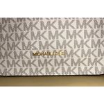 Michael Kors  Briley Small‎ Logo Messenger Shoulder Bag - Vanilla NWOT Photo 5