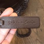 SABRINA SCALA leather boho chic brown fringe tote purse, NWOT Photo 8