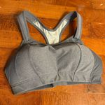 SYROKAN Womens Sports Bra Size 32C Gray Adjustable High Impact Support Padded Photo 2
