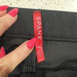 Spanx  Sz Large Jean-ish Ankle Leggings Black Stretch Pant Shaping Crop Women's Photo 3