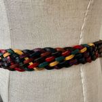 Capezio Argentina  colorful braided leather belt Photo 10