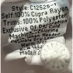 Johnny Was The Audrey Mandarin Collar Silky Embroidered Button Front Top XS $345 Photo 7