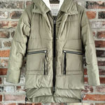 Esprit  Green Puffer Coat Jacket, 4 Photo 0