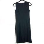 Calvin Klein Black Gold Chain Career Short Dress Size 2 Photo 5