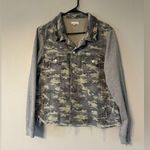 Buckle Gilded Intent Washed Camo Canvas Hooded Jacket Photo 2