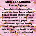 Mexican Laguna Lace & Blue Topaz Solid Sterling Silver Ring Size 9 Purple Photo 3