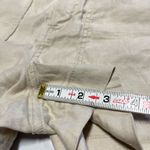 Maeve By Anthropologie High Rise A Line Beige Linen Blend shorts size 4 Photo 8