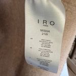 IRO  Cardigan Wool Blend Beige Relaxed Fit Button Front Knit Parisian Oversized Photo 3