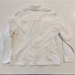 Denim&Co Linen‎ Cotton Blend Button Up Jacket Size Medium Photo 3