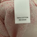 Banana Republic : Pink/Cream cardigan sweater- abstract pattern- lightweight- M Photo 2