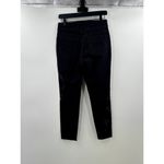 Soft Surroundings  Floral Embroidered Black Floral Pull on Skinny Jean Size XS Photo 5