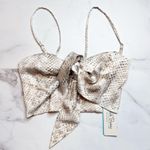 Beach Bunny NWT  Snake Print Top Photo 0
