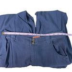 Modcloth Cotton Linen Crop Pants Medium Casual Workwear Coastal Nautical Beachy Photo 10