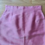 Oscar de la Renta Metalic Peony Pink Skirt Size 8 Photo 1