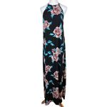 Show Me Your Mumu New ‎ Maxi Dress S Flirtini Floral Rose Halter Gown Small Photo 14