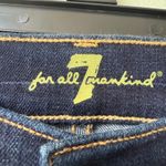 7 For All Mankind  Womens Denim Bermuda Shorts Dark Wash‎ Size 32 Photo 1