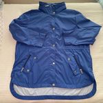 Tommy Hilfiger XXL  Blue Raincoat with Hood Photo 0
