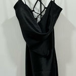 ASOS  Black Backless Strappy Dress - Size 6 Photo 0