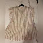 Apiece Apart Apeice Apart New York Cream and Pink Striped Shirt Photo 2