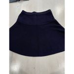 Tahari Navy Blue A-Line Knit Skirt Classic Office Work Wear Photo 1