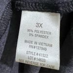 Emma & Michelle Emma & Michele long sleeve black aqua and white dress size 3X Photo 5