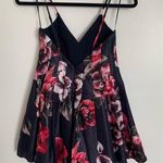 Keepsake Black Floral Romper Photo 4