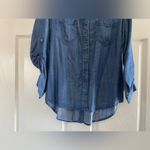 Liverpool Stitch Fix  Chambray Button Down Top Size Small Photo 1