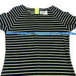 Sail To Sable 3/$15  navy and lime striped dress Photo 2
